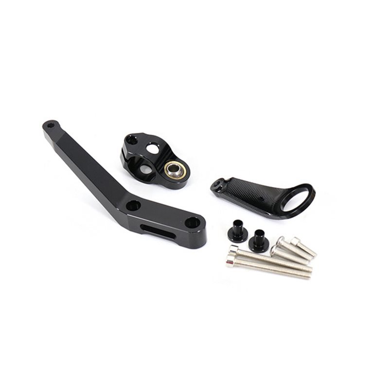 Steering Damper Stabilizer Kit Cnc - مجموعة تركيب الألومنيوم باستخدام الحاسب الآلي