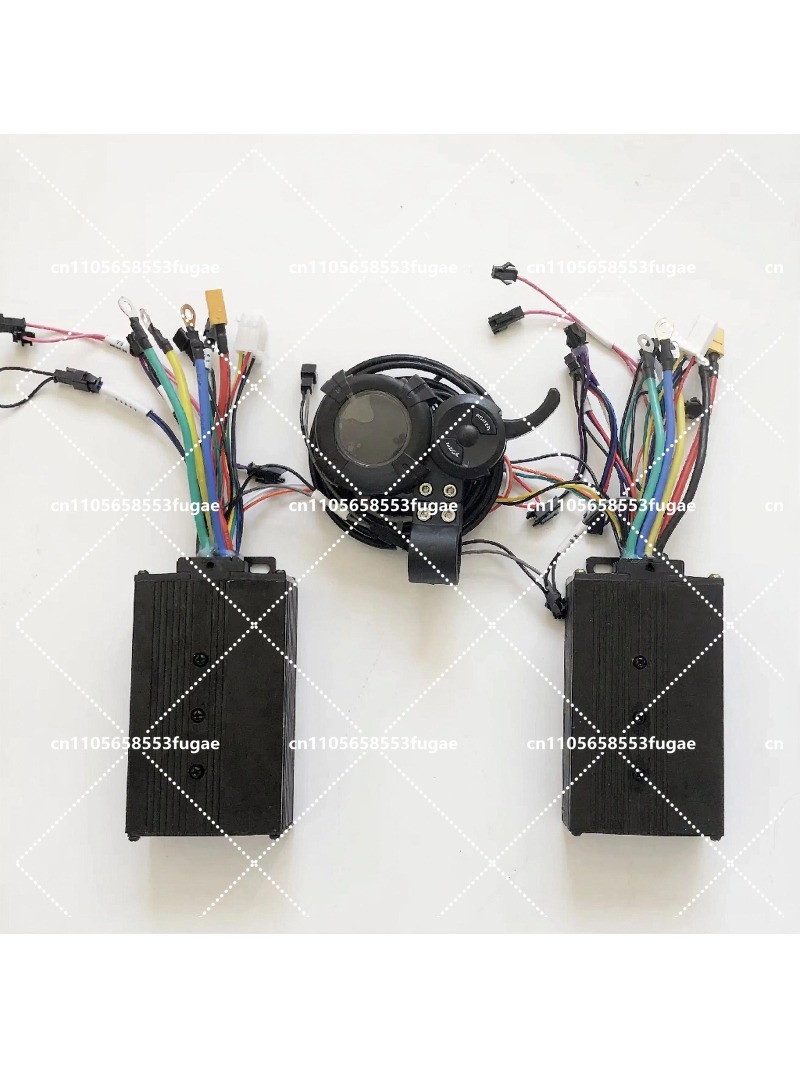 وحدة تحكم ثنائية الدفع بموجة ج - مراجعة 60V 45A Sine Wave Dual Drive Controller وسعره