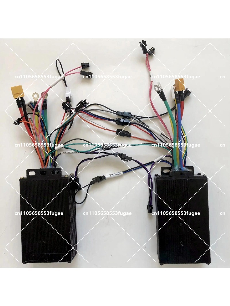 وحدة تحكم ثنائية الدفع بموجة ج - مراجعة 60V 45A Sine Wave Dual Drive Controller وسعره
