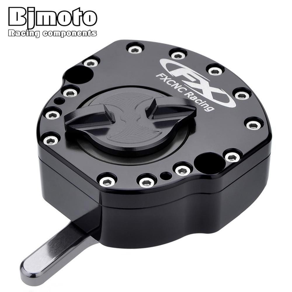 دراجة نارية باستخدام الحاسب ال - مراجعة Steering Damper Stabilizer Kit Cnc وسعره