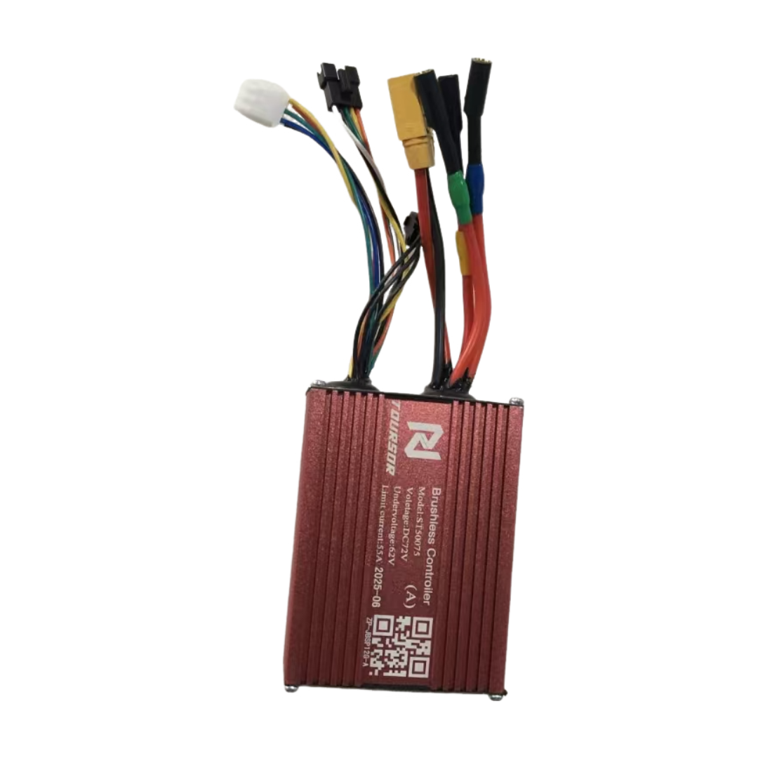 وحدة تحكم سرعة المحرك JB جديدة - مراجعة 72V 45A Dual Controller وسعره