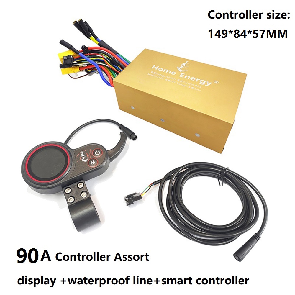 وحدة تحكم ثنائية الدفع 48V60V7 - مراجعة 72V 45A Dual Controller وسعره