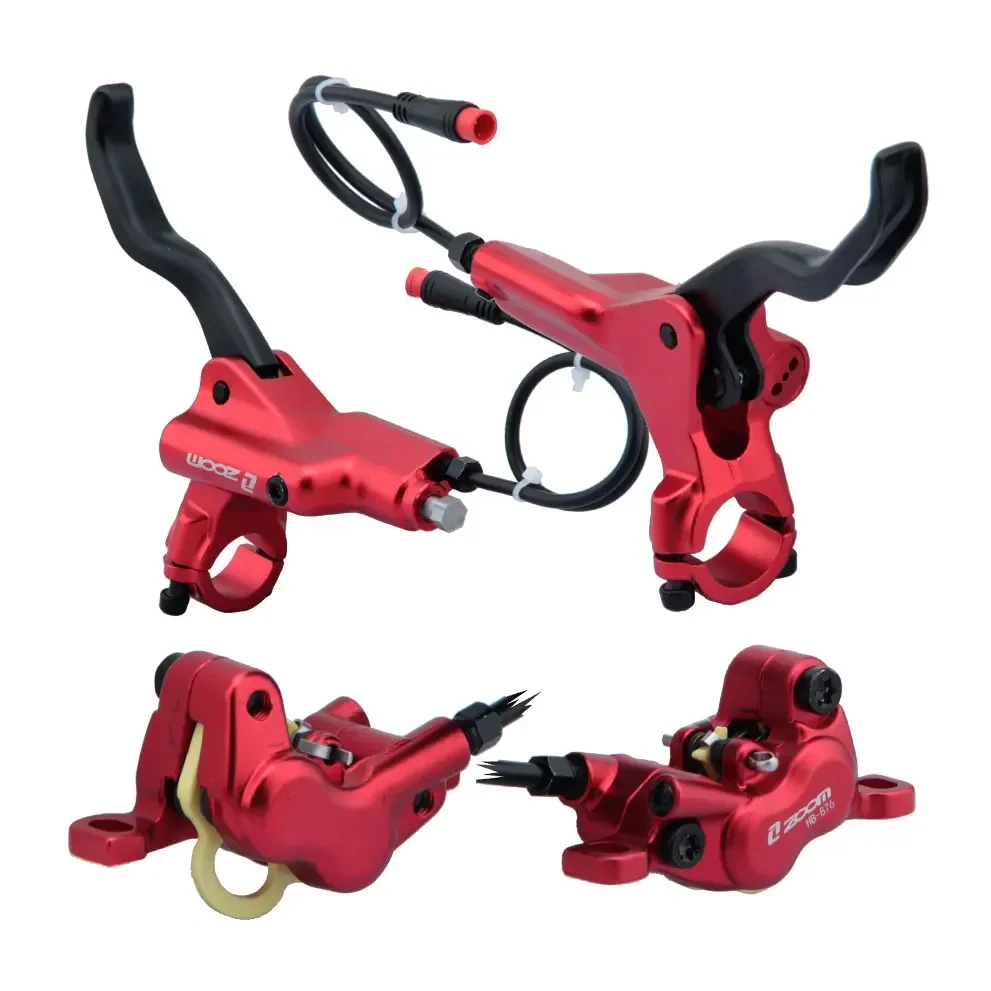 ZOOM HB-876E 4-مكبس القرص الفر - مراجعة Zoom Hydraulic Brake 4 Piston E-Scooter وسعره