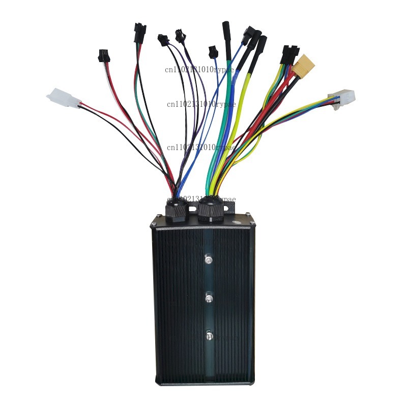 وحدة تحكم موجية جيبية ثلاثية ا - مراجعة 72V 45A Dual Controller وسعره