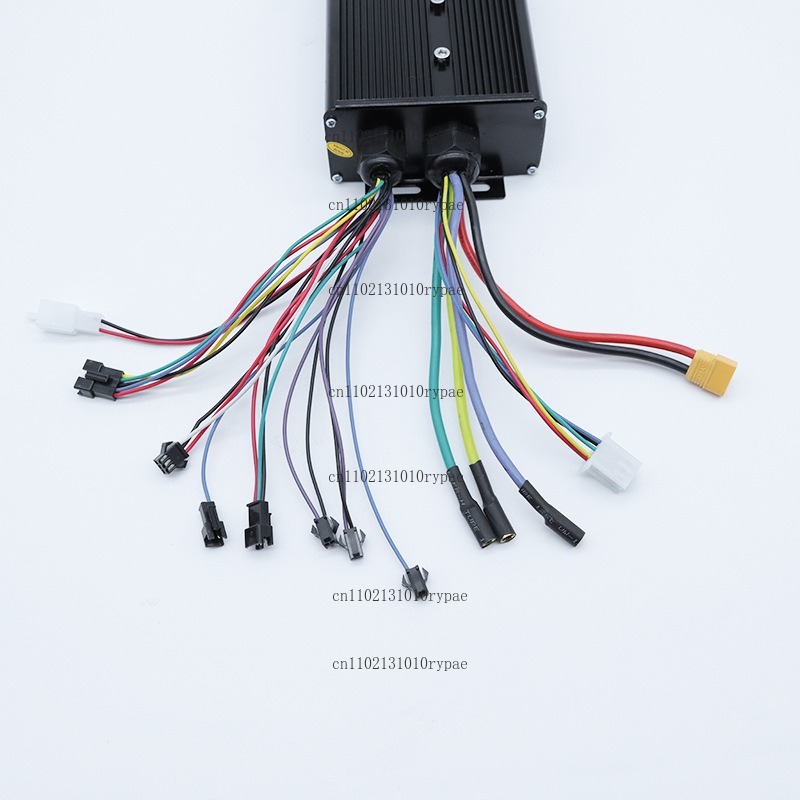 وحدة تحكم موجية جيبية ثلاثية ا - مراجعة 72V 45A Dual Controller وسعره