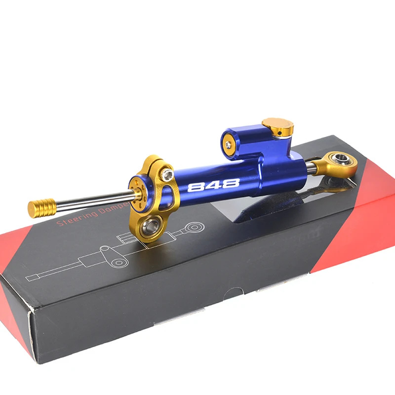 ل دوكاتي 848 2007-2013 2008 20 - مراجعة Steering Damper Stabilizer Kit Cnc وسعره